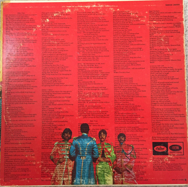 The Beatles : Sgt, Pepper's Lonely Hearts Club Band (LP, Album, Mono, Gat)