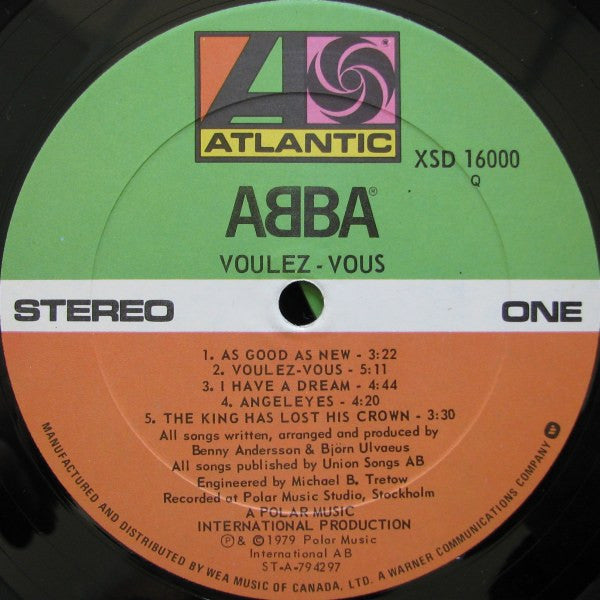 ABBA : Voulez-Vous (LP, Album, Qua)