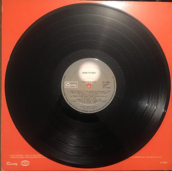 Gene Pitney : Greatest Hits (LP, Comp)