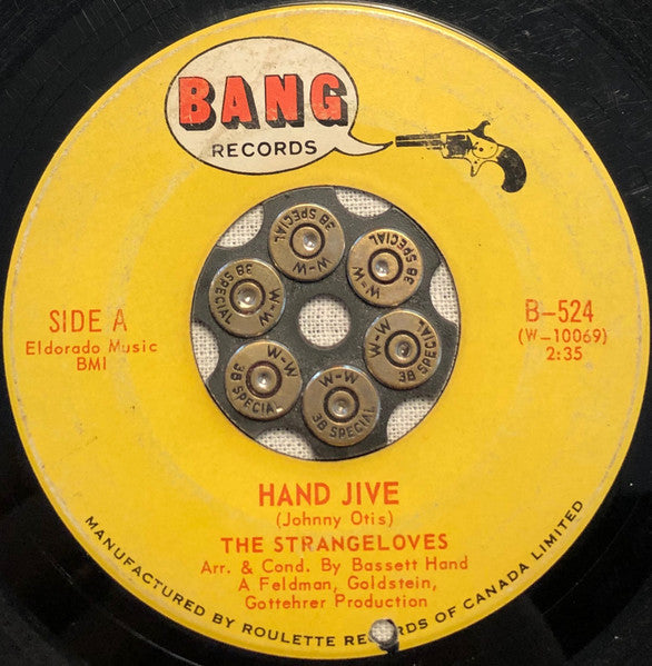 The Strangeloves : Hand Jive (7", Single)