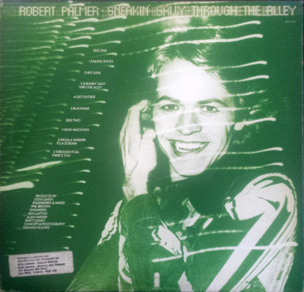 Robert Palmer : Sneakin' Sally Through The Alley (LP, Album, RE)