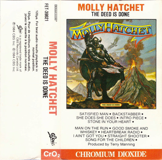 Molly Hatchet : The Deed Is Done (Cass, Album)