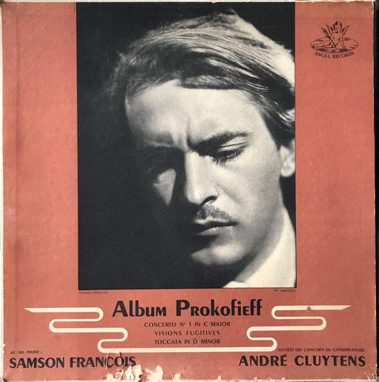Samson François, Orchestre De La Société Des Concerts Du Conservatoire, André Cluytens - Sergei Prokofiev : Concerto No. 3 In C Major / Visions Fugitives / Toccata In D Minor (LP, Album, Mono)