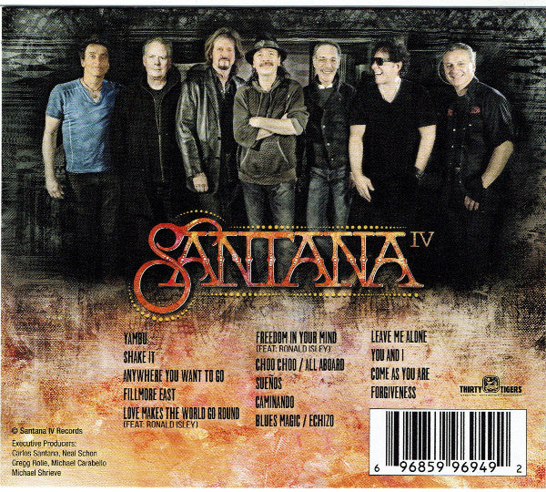 Santana : Santana IV (CD, Album, Dig)