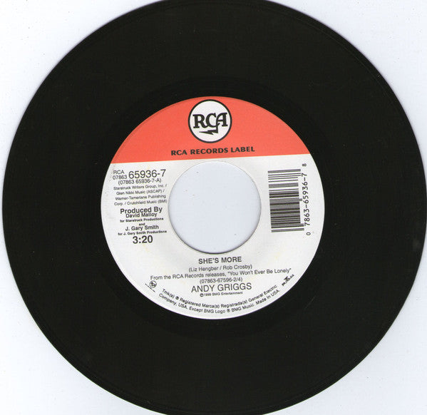 Andy Griggs : She's More (7", Single)