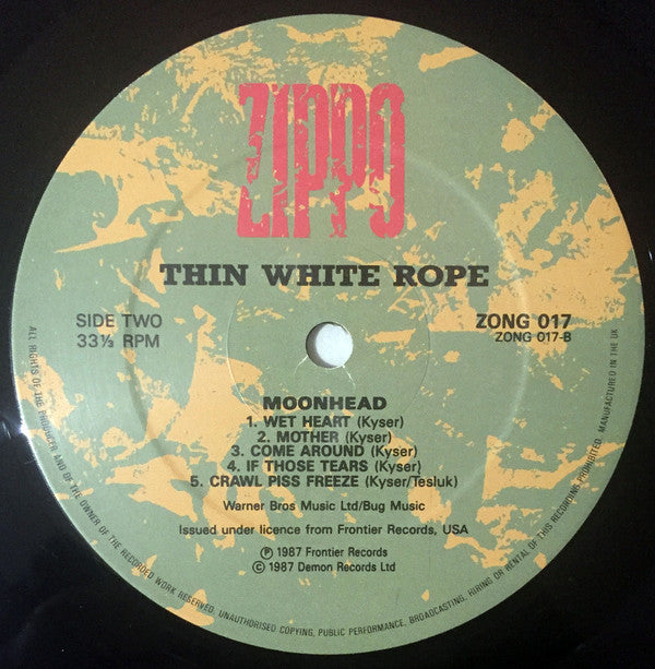Thin White Rope : Moonhead (LP, Album)
