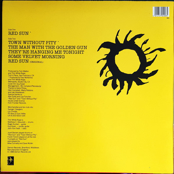 Thin White Rope : Red Sun (12", MiniAlbum)