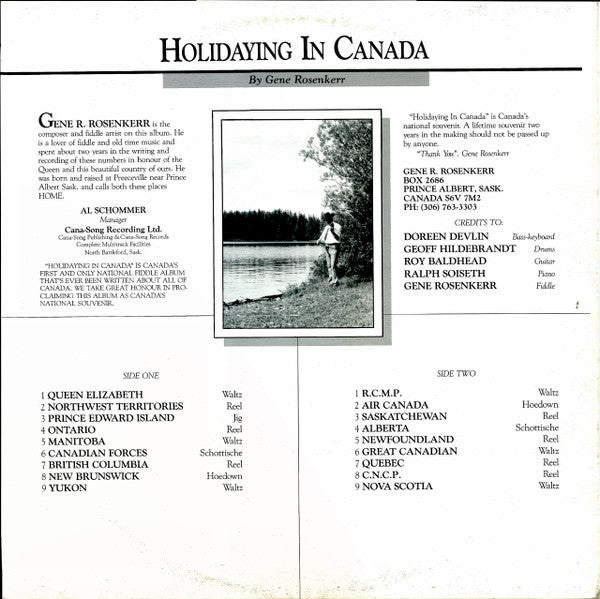 Gene Rosenkerr : Holidaying In Canada (LP, Album)