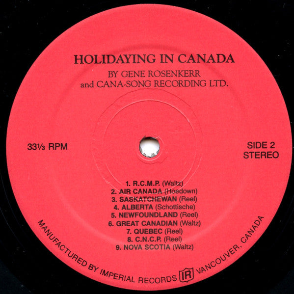 Gene Rosenkerr : Holidaying In Canada (LP, Album)