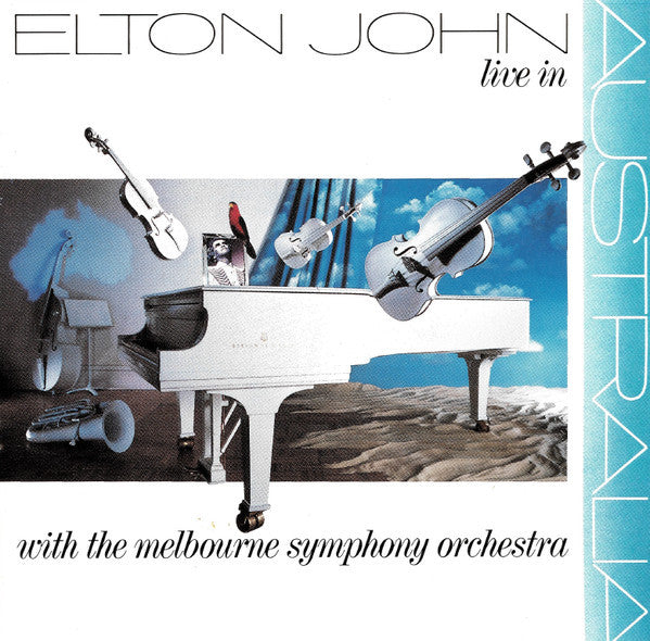 Elton John : Live In Australia (With The Melbourne Symphony Orchestra) (CD, Album, Club, RE, CRC)
