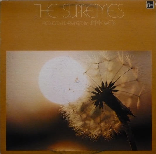 The Supremes : The Supremes Produced And Arranged By Jimmy Webb (LP, Album)