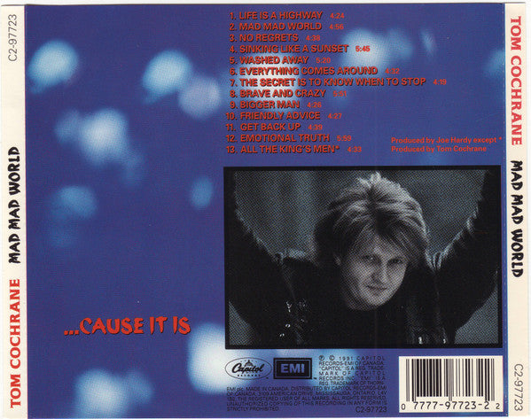 Tom Cochrane : Mad Mad World (CD, Album)