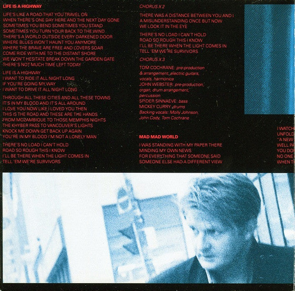 Tom Cochrane : Mad Mad World (CD, Album)