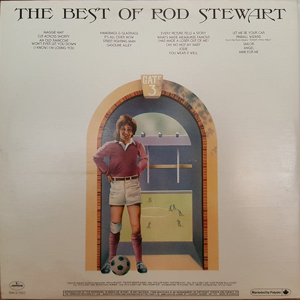 Rod Stewart : The Best Of Rod Stewart (2xLP, Comp, Gat)