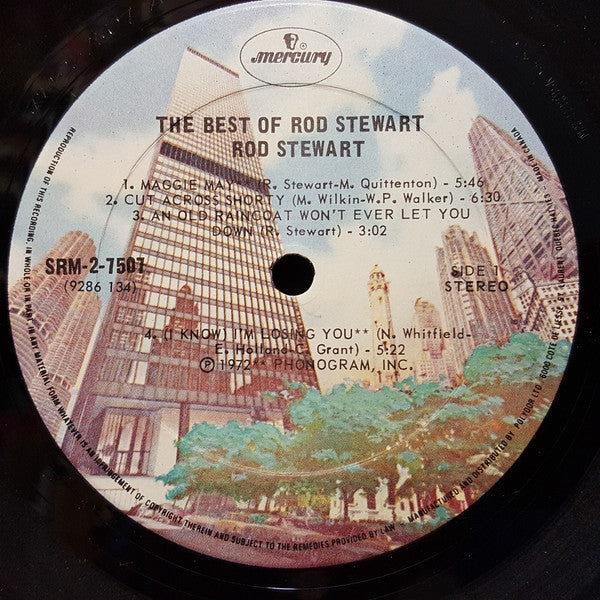 Rod Stewart : The Best Of Rod Stewart (2xLP, Comp, Gat)
