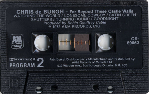 Chris de Burgh : Far Beyond These Castle Walls (Cass, Album, RE, Dol)