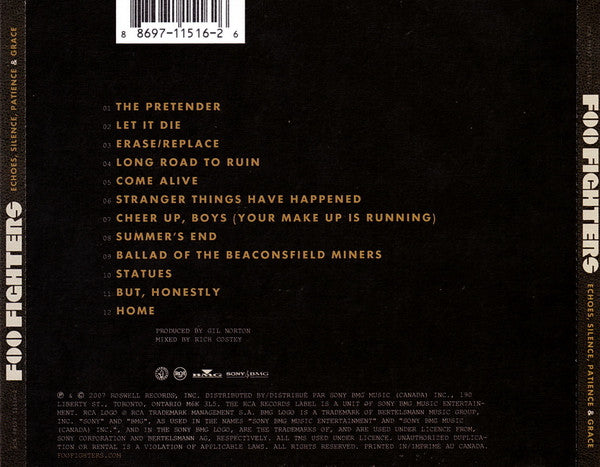 Foo Fighters : Echoes, Silence, Patience & Grace (CD, Album)
