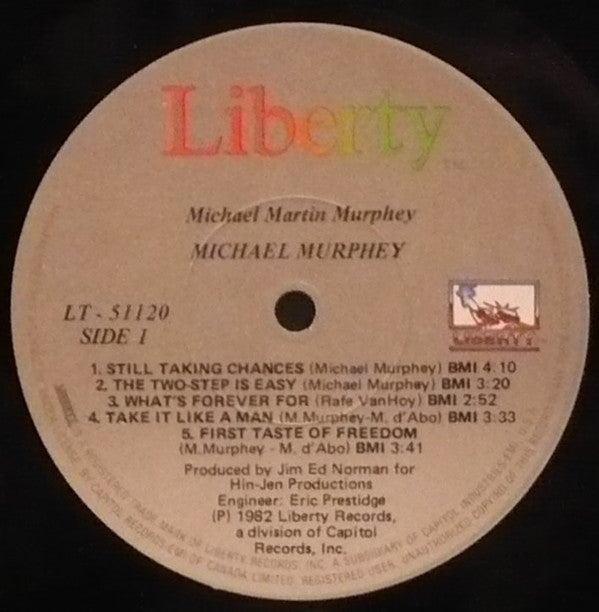 Michael Murphey* : Michael Martin Murphey (LP, Album)