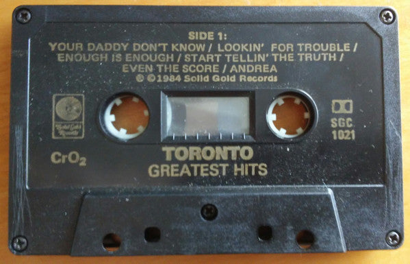Toronto (4) : Greatest Hits (Cass, Comp, CrO)
