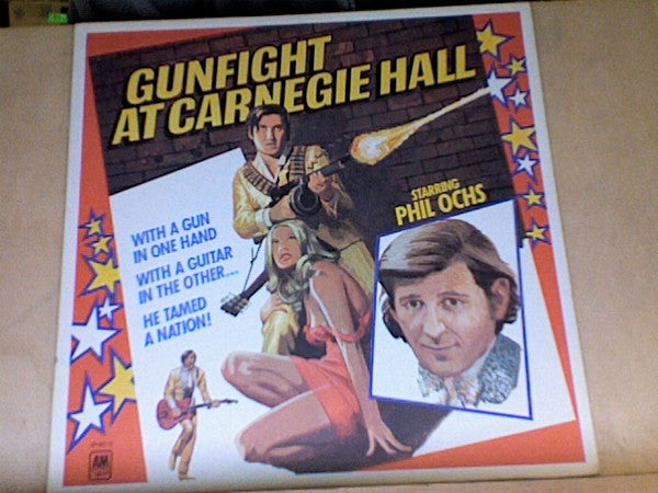 Phil Ochs : Gunfight At Carnegie Hall (LP, Album, Bro)