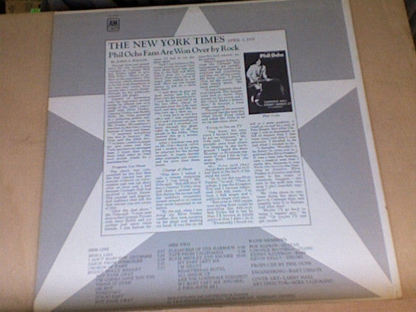 Phil Ochs : Gunfight At Carnegie Hall (LP, Album, Bro)