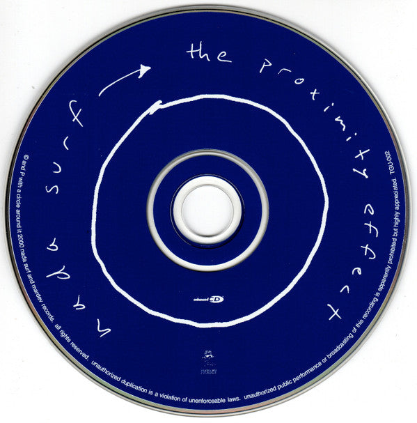 Nada Surf : The Proximity Effect (CD, Album, Enh, RE)