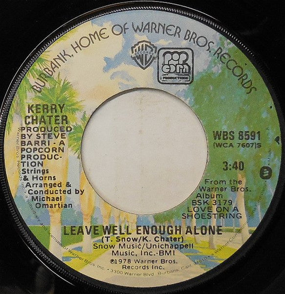 Kerry Chater : Well On My Way To Loving You (7", Single)