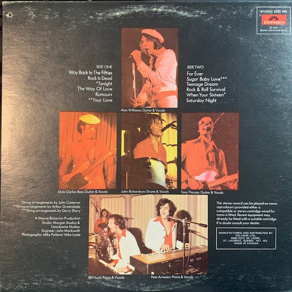 The Rubettes : Wear It's 'At (LP, Album)