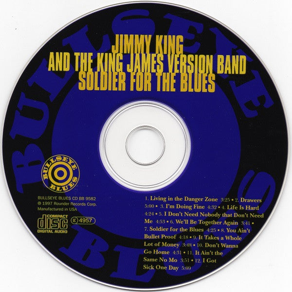 Jimmy King And The King James Version Band : Soldier For The Blues (CD, Album)