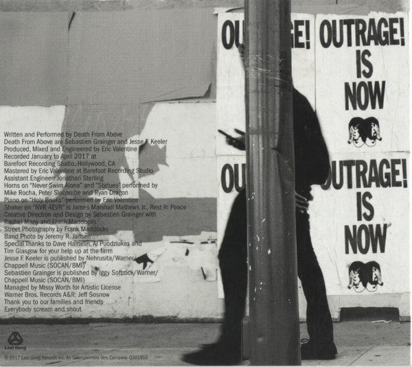 Death From Above 1979 : Outrage! Is Now (CD, Album)