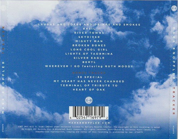 Mark Knopfler : Tracker (CD, Album, Dlx)
