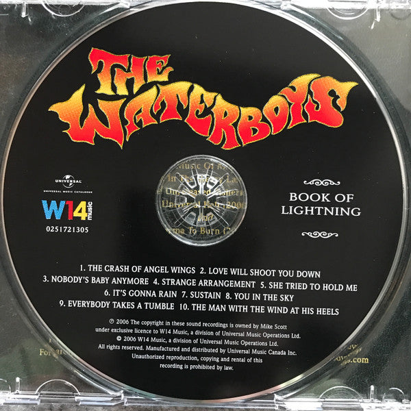 The Waterboys : Book Of Lightning (CD, Album)
