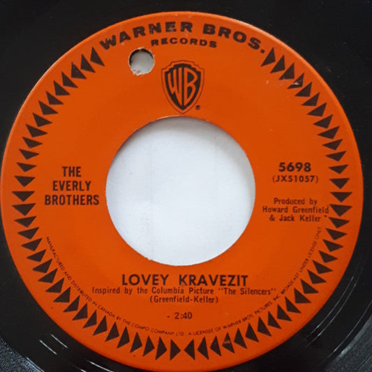 Everly Brothers : Lovey Kravezit / The Doll House Is Empty (7")