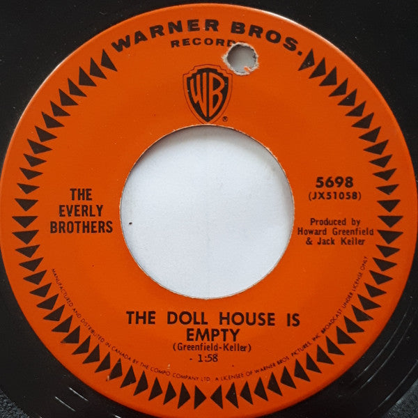 Everly Brothers : Lovey Kravezit / The Doll House Is Empty (7")