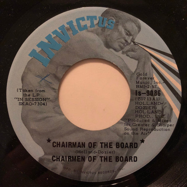 Chairmen Of The Board : Chairman Of The Board (7", Single)