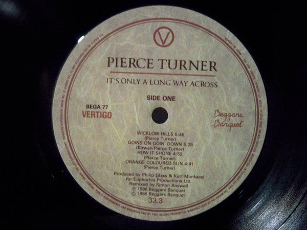 Pierce Turner : It's Only A Long Way Across (2xLP, Album, Smplr)
