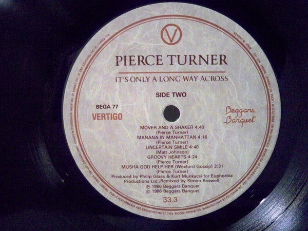 Pierce Turner : It's Only A Long Way Across (2xLP, Album, Smplr)