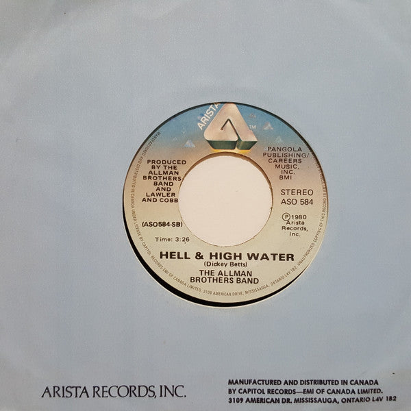 The Allman Brothers Band : Mystery Woman (7")