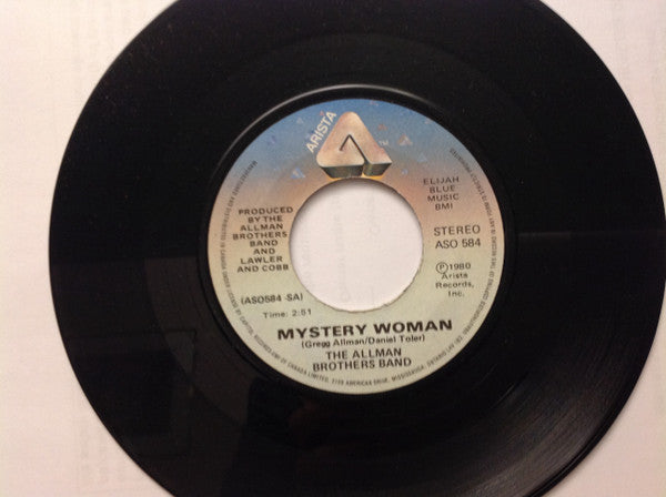 The Allman Brothers Band : Mystery Woman (7")