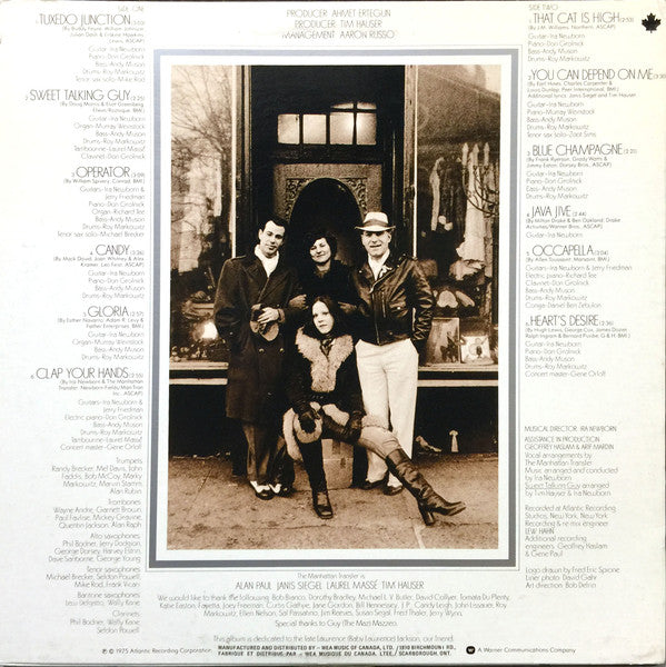 The Manhattan Transfer : The Manhattan Transfer (LP, Album)