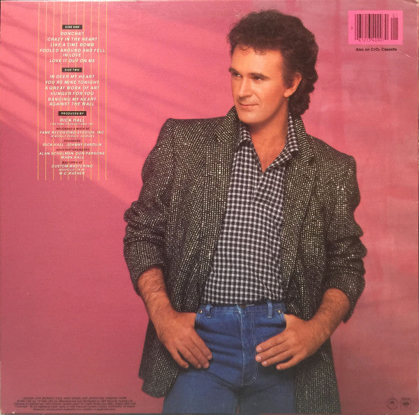 T.G. Sheppard : Livin' On The Edge (LP, Album)