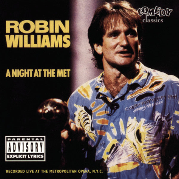 Robin Williams : A Night At The Met (CD, Album, RE)