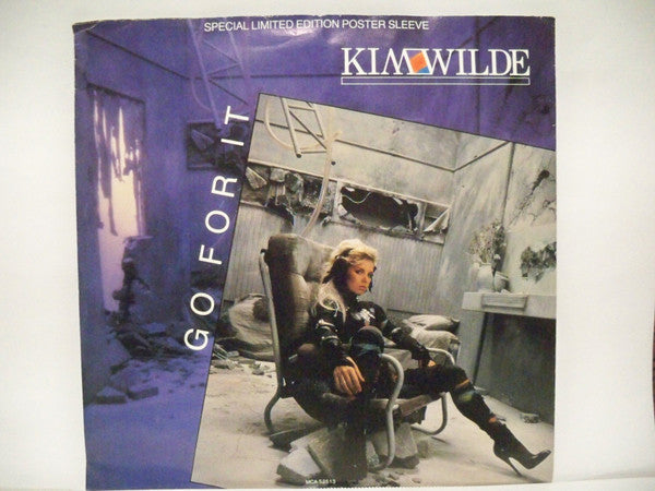Kim Wilde : Go For It (7", Single, Ltd, Pos)
