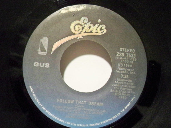 Gus : Sweet Delight (7", Single)