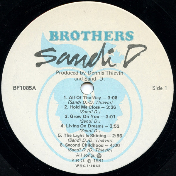 Sandi D. : Sandi  D (LP, Album)