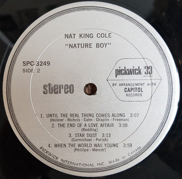 Nat King Cole : Nature Boy (LP, Comp, RE)
