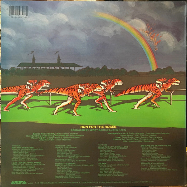 Jerry Garcia : Run For The Roses (LP, Album)