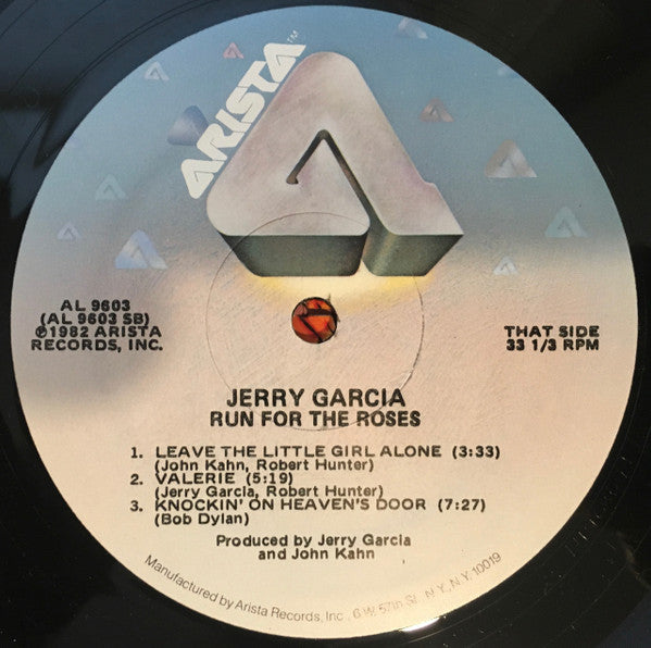 Jerry Garcia : Run For The Roses (LP, Album)