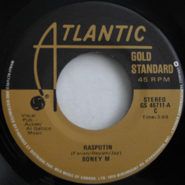 Boney M* : Rasputin / Rivers Of Babylon (7")
