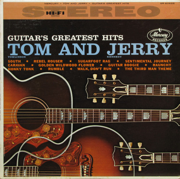 Tom & Jerry (4) : Guitar's Greatest Hits (LP, Album)
